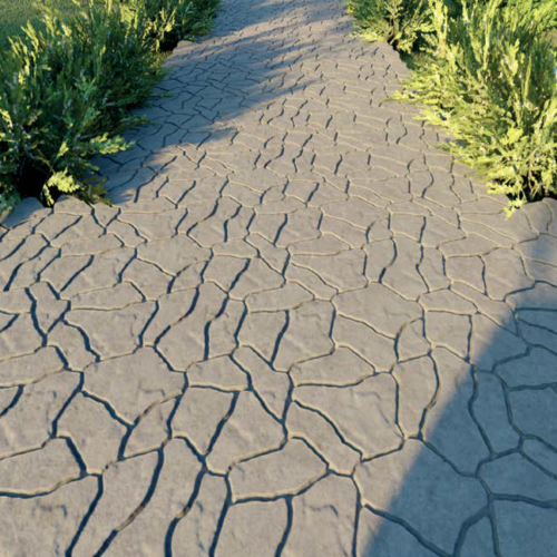 rölyef döşenmiş